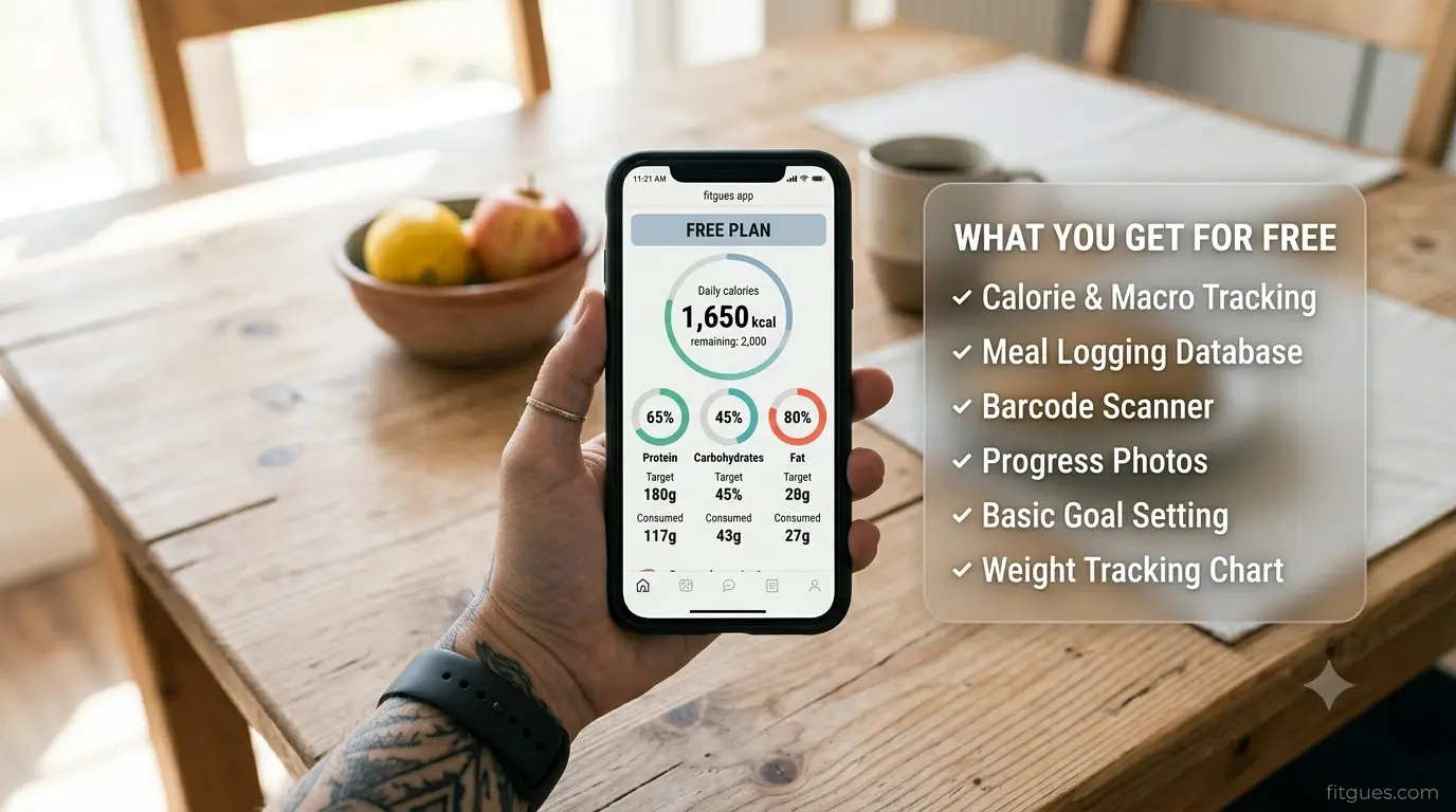 Qué puedes esperar de una app de nutrición gratis antes de descargarla